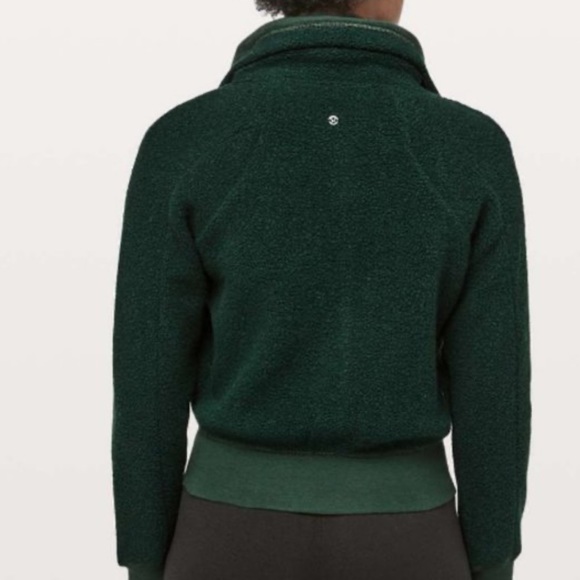 Lululemon Athletic So Sherpa Jacket Size 12 - Picture 3 of 3